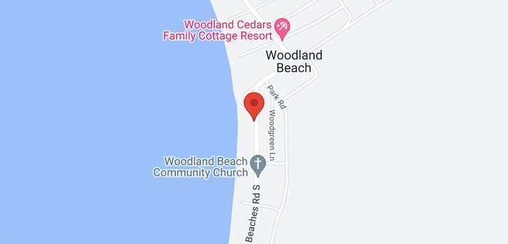 map of 2047 TINY BEACHES ROAD S